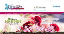 Desktop Screenshot of floristeriaagapanto.com